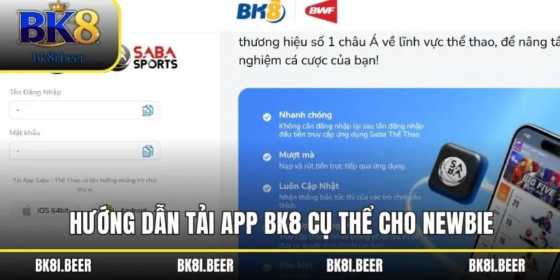 Hướng dẫn tải app BK8 cụ thể cho newbie Hướng dẫn tải app BK8 cụ thể cho newbie