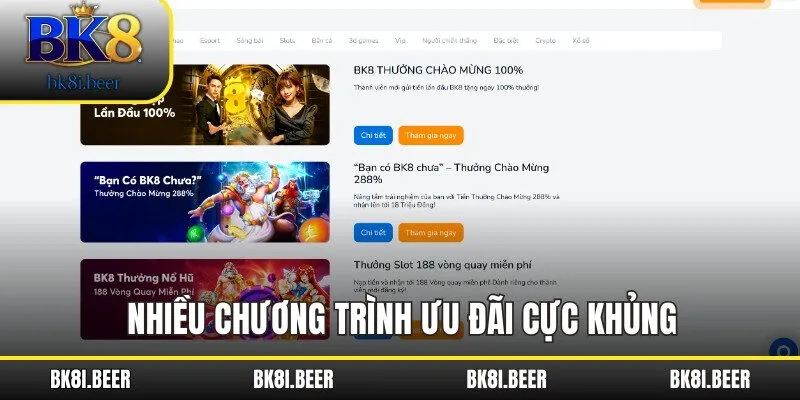 Cung cấp nhiều các chương trình ưu đãi cực khủng Cung cấp nhiều các chương trình ưu đãi cực khủng