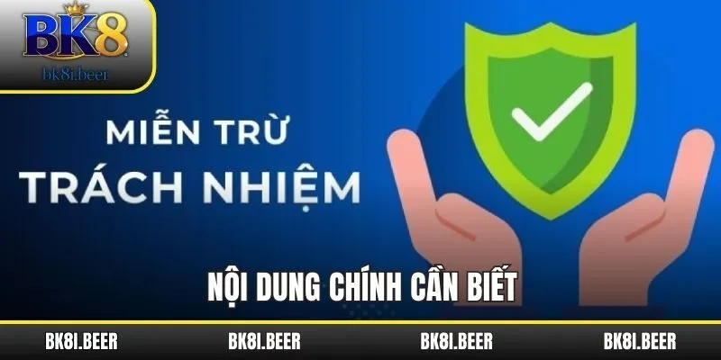 Nội dung chính cần biết Nội dung chính cần biết