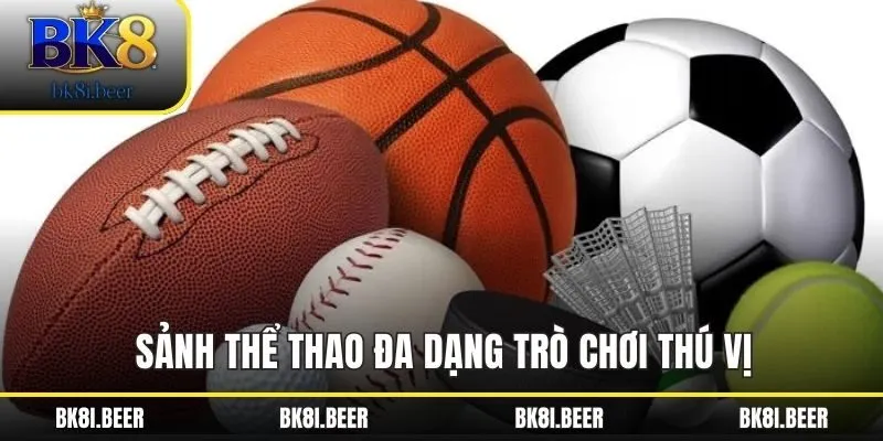 Sảnh thể thao đa dạng trò chơi thú vị Sảnh thể thao đa dạng trò chơi thú vị