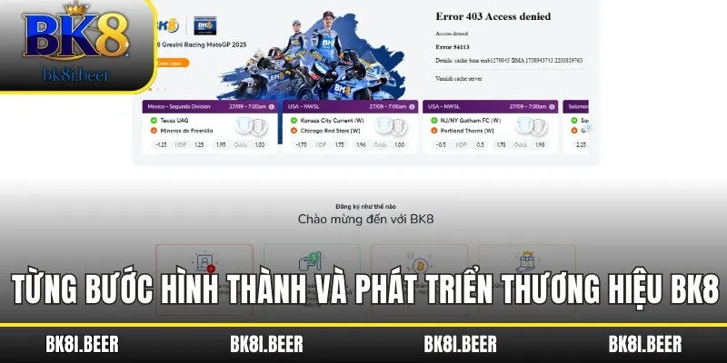 Từng bước hình thành và phát triển thương hiệu BK8 Từng bước hình thành và phát triển thương hiệu BK8